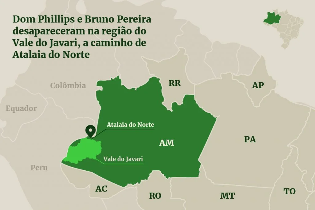 PF prende novo suspeito de envolvimento em sumiço no Amazonas 6