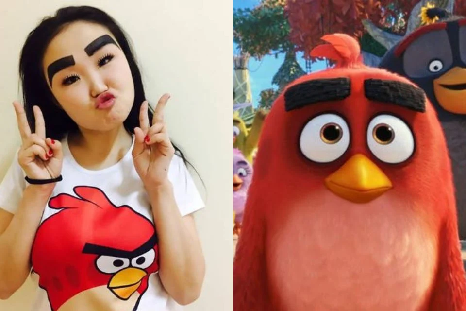 Mulher abandona “sobrancelhas de Angry Birds” e fica irreconhecível 3