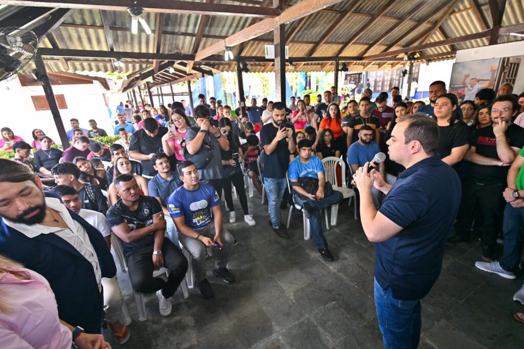 Pré-candidato, Roberto Cidade apresenta seu Plano de Governo para mais de mil jovens neste sábado, 22/6 2