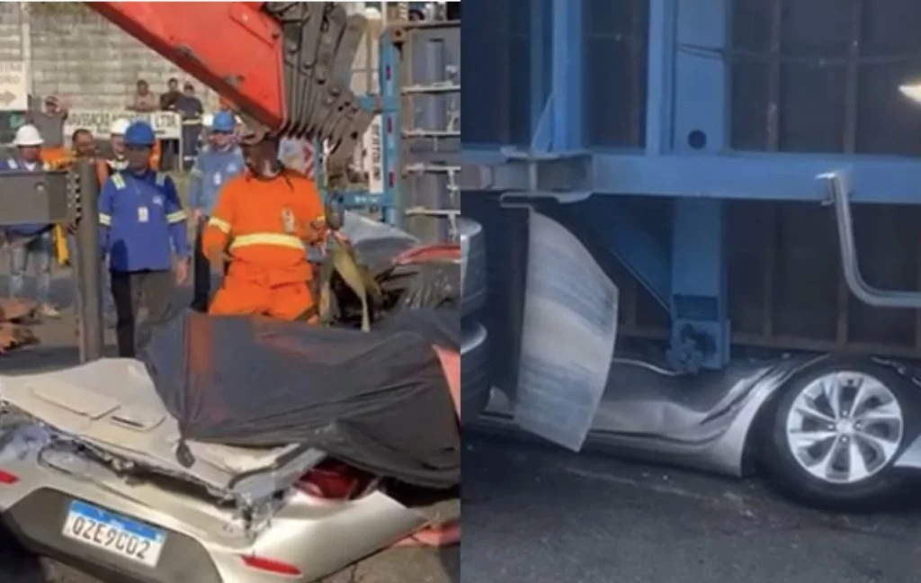 Saiba quem é o homem que morreu ao ter carro esmagado por carreta em Manaus 1 Saiba quem é o homem que morreu ao ter carro esmagado por carreta em Manaus 1