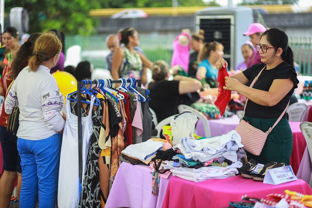 GPE promove a 7ª edição do Bazar das Mulheres Empreendedoras do Prosamin+, no Parque Rio Negro 4