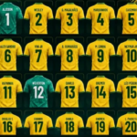 Seleção Brasileira define números das camisas para a Copa do Mundo de 2026